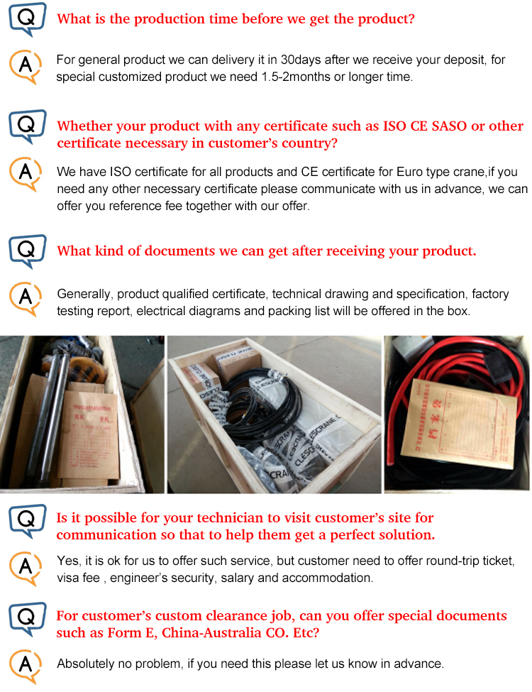 Customized travel 20 ton double girder overhead bridge crane price