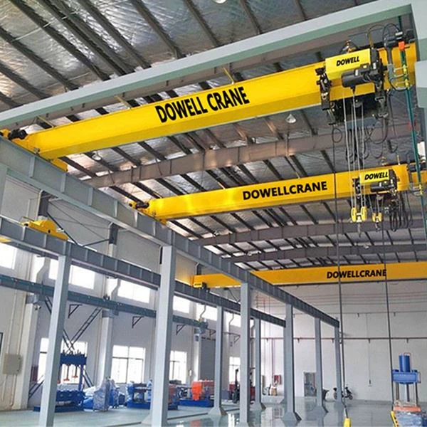 Single Girder Top Eot Running Light Duty Bridge Crane