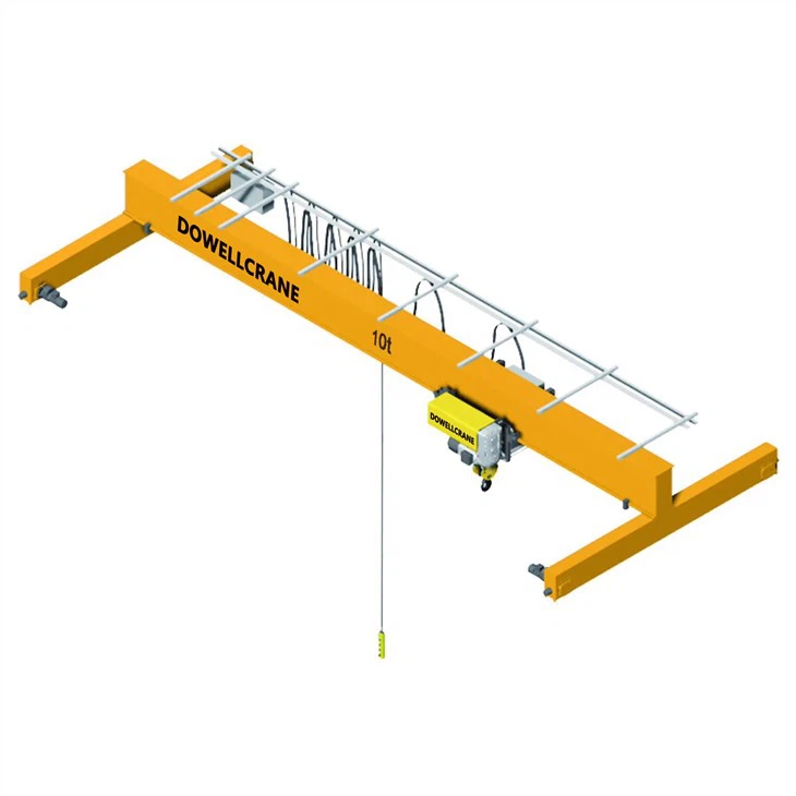 Single Girder Top Eot Running Light Duty Bridge Crane